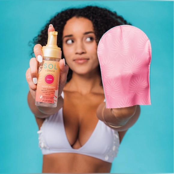 SOL by Jergens Sunless Tanning Applicator Mitts (2), Self Tanning Body Gloves - Picture 5 of 7